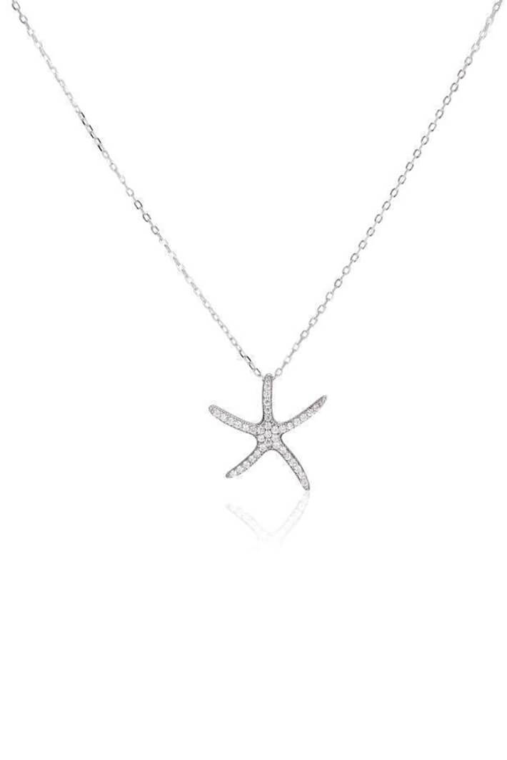 iCandi Rocks Silver Starfish Necklace - Olivia Grace Fashion