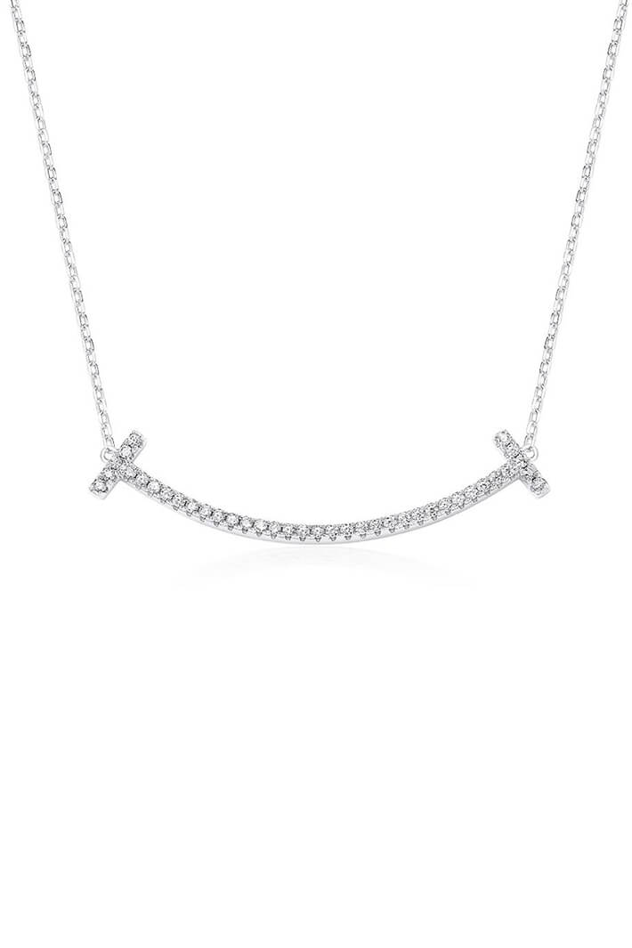 iCandi Rocks Swing Necklace in Silver - Olivia Grace Fashion
