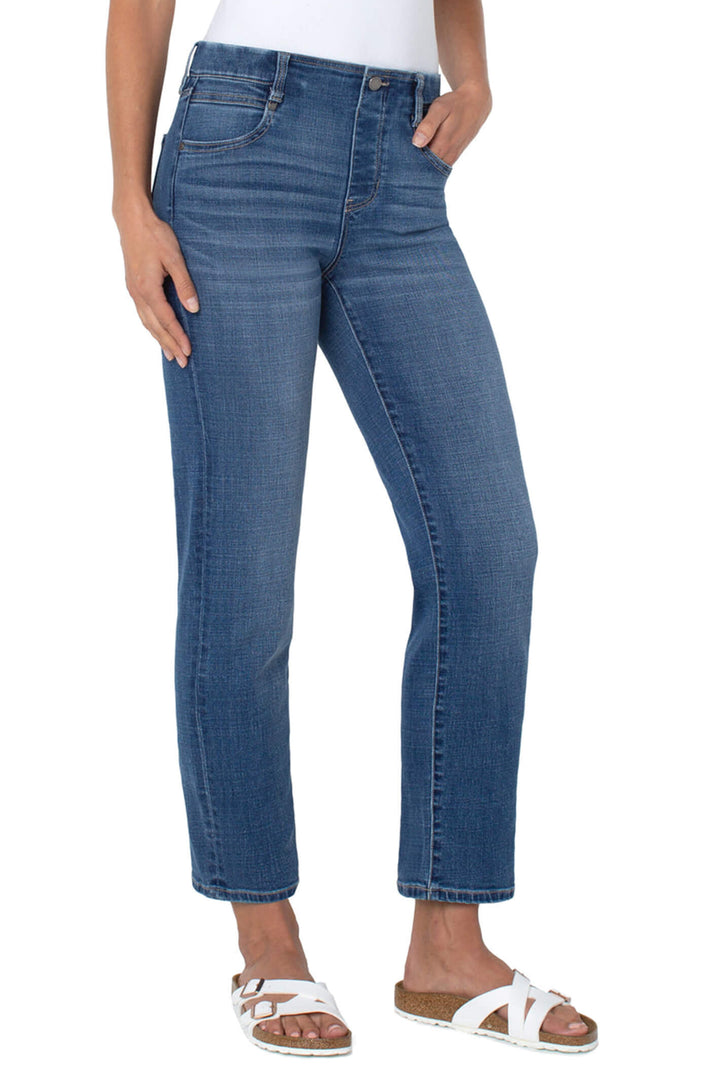 Liverpool Jeans LM2401CH1-6603 Gia Glider™ Johnstown Blue Denim - Olivia Grace Fashion