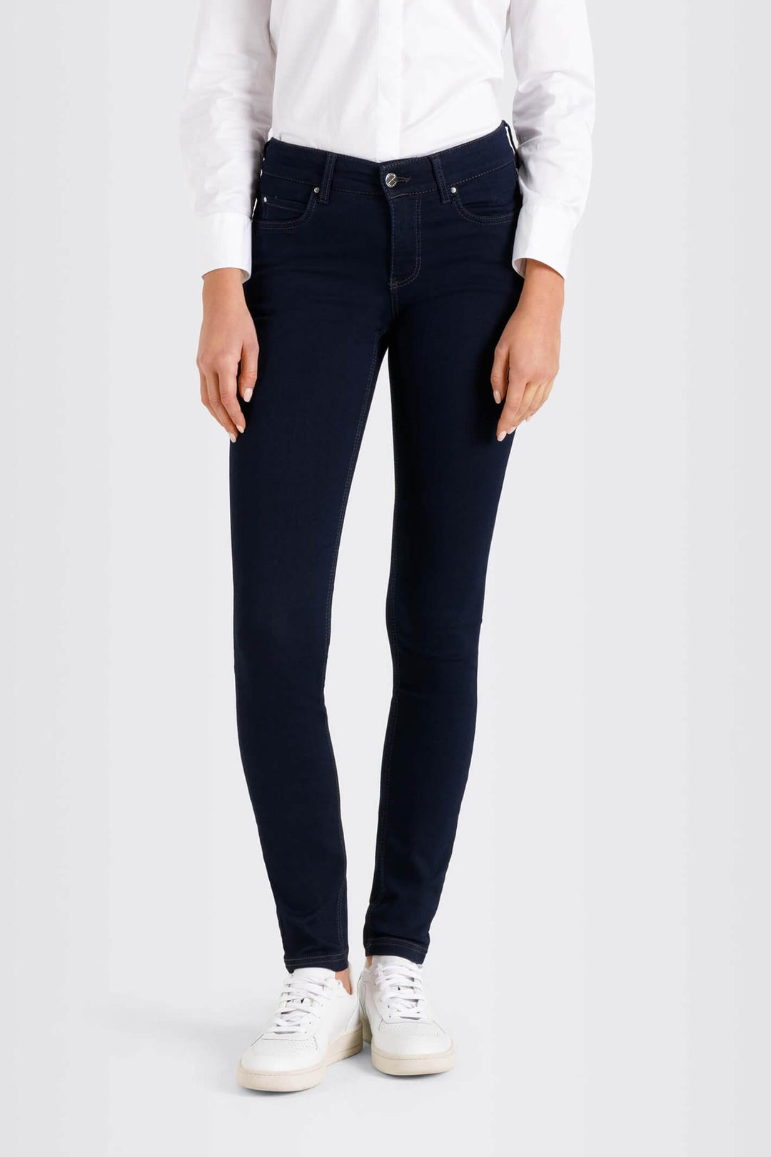 MAC 5402-90-D801 Dream Dark Denim Skinny Jeans - Olivia Grace Fashion