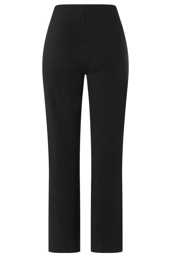 Mac Flare Kick 5222-00-0107L Black Light Jersey Trousers - Olivia Grace Fashion