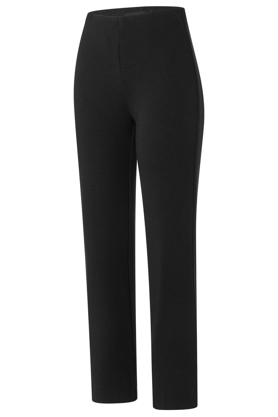 Mac Flare Kick 5222-00-0107L Black Light Jersey Trousers - Olivia Grace Fashion