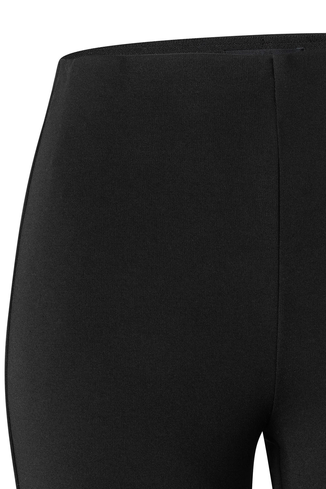 Mac Flare Kick 5222-00-0107L Black Light Jersey Trousers - Olivia Grace Fashion