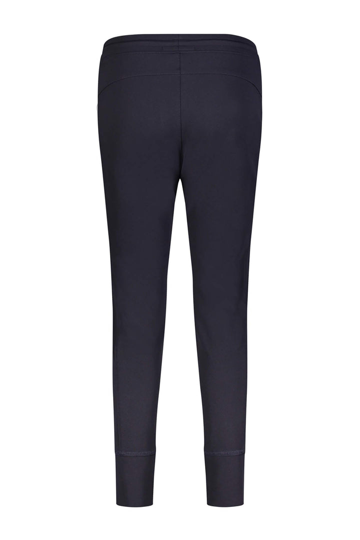 MAC Future Sporty Pull On Navy Trousers Back