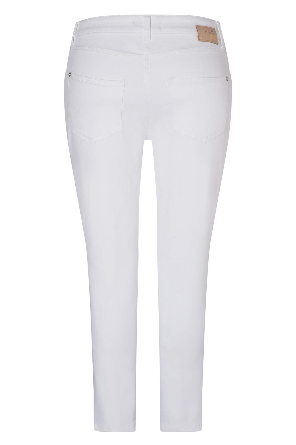 MAC Mel 2620-90-0389L D010 White Denim Jeans - Olivia Grace Fashion