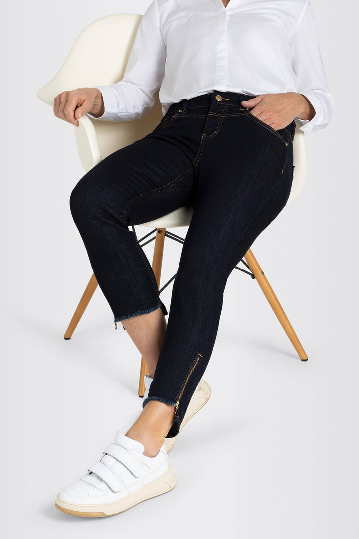 MAC Rich Slim Chic 5755 0389L D683 Fashion Rinsed Jeans - Olivia Grace Fashion