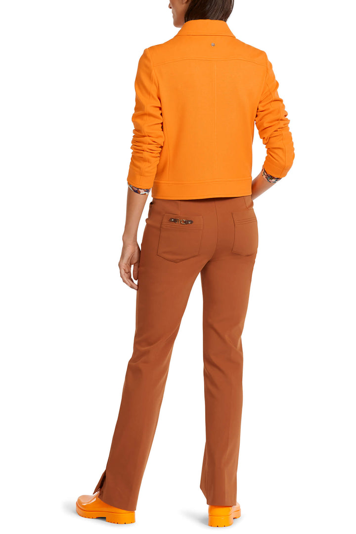 Marc Cain Collection UC 31.09 J05 Clear Orange Jacket - Olivia Grace Fashion