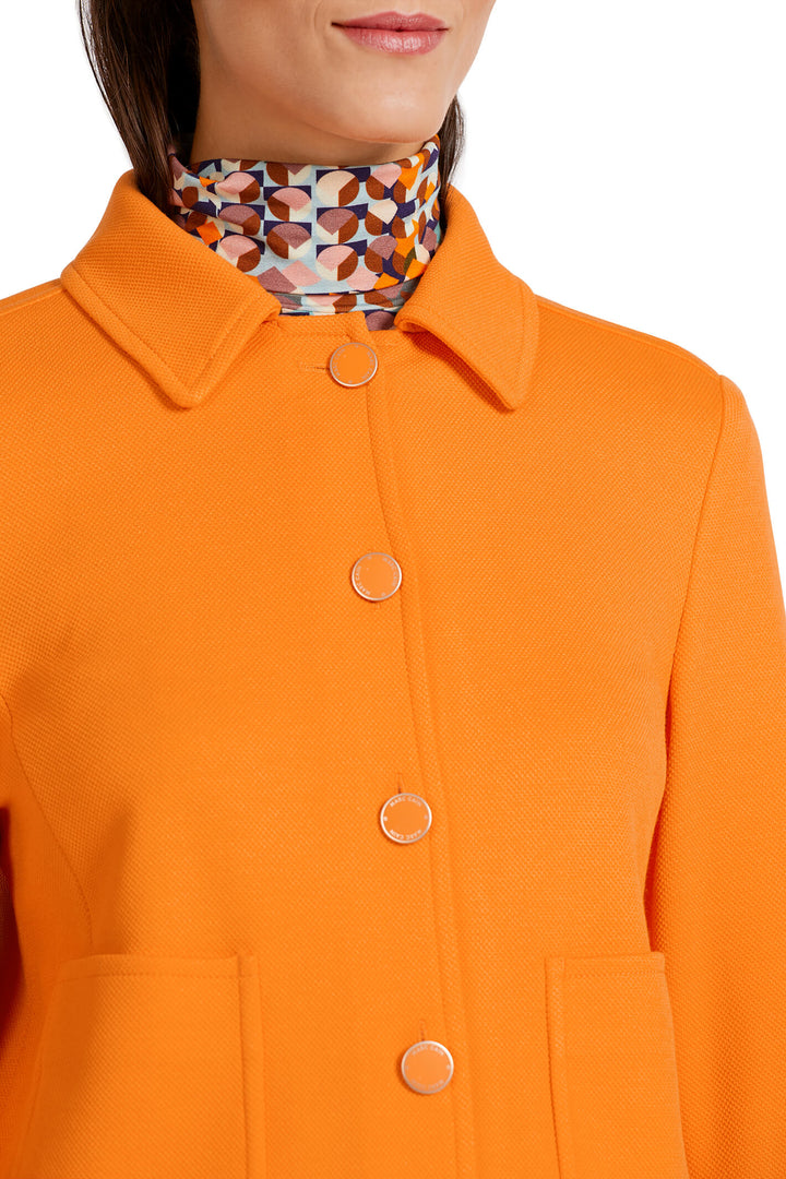 Marc Cain Collection UC 31.09 J05 Clear Orange Jacket - Olivia Grace Fashion