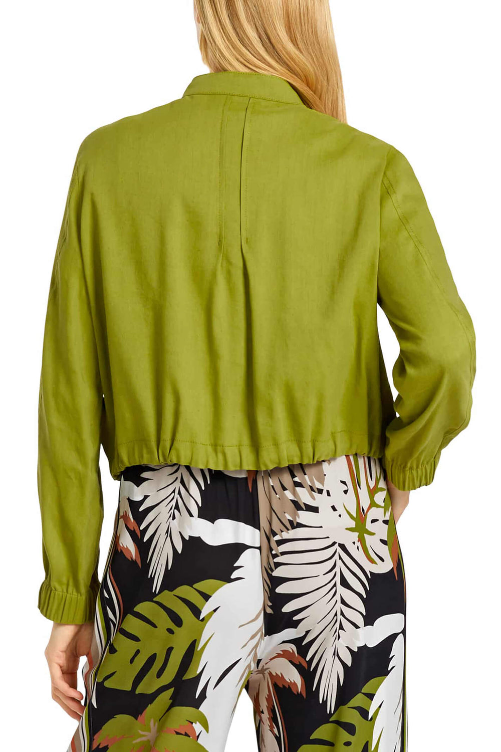 Marc Cain Collection UC 31.24 W47 Green Jacket - Olivia Grace Fashion