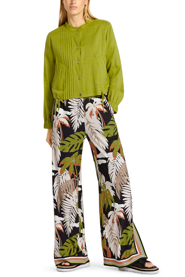 Marc Cain Collection UC 31.24 W47 Green Jacket - Olivia Grace Fashion