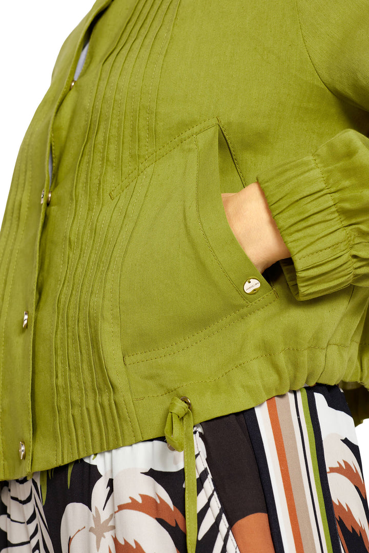Marc Cain Collection UC 31.24 W47 Green Jacket - Olivia Grace Fashion