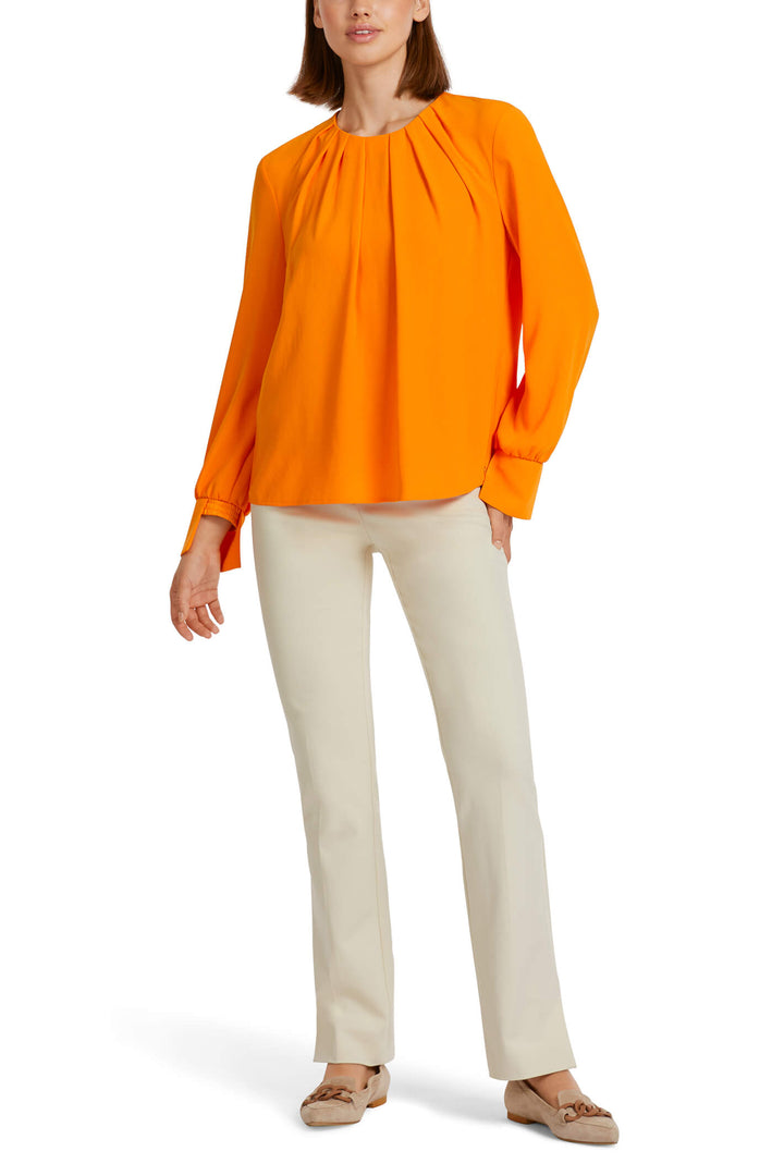 Marc Cain Collection UC 55.09 W01 Orange Top - Olivia Grace Fashion