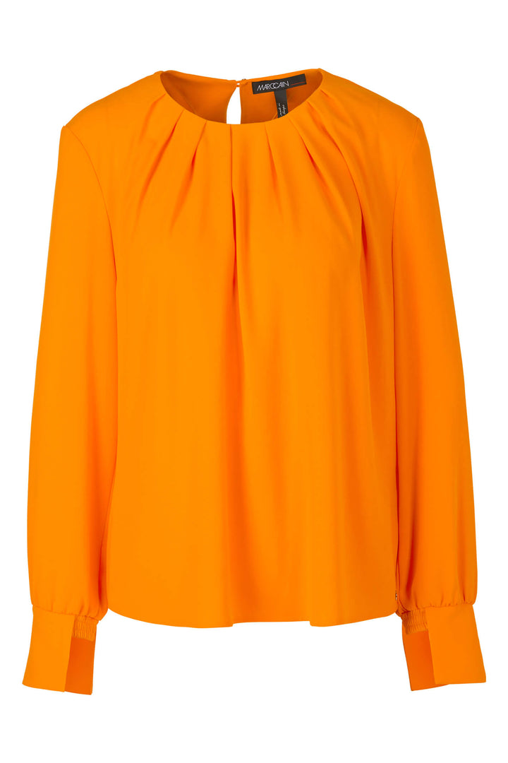 Marc Cain Collection UC 55.09 W01 Orange Top - Olivia Grace Fashion