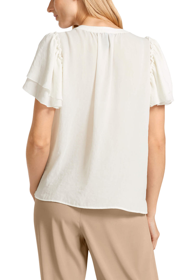Marc Cain Collection UC 55.19 W30 Ivory Top - Olivia Grace Fashion