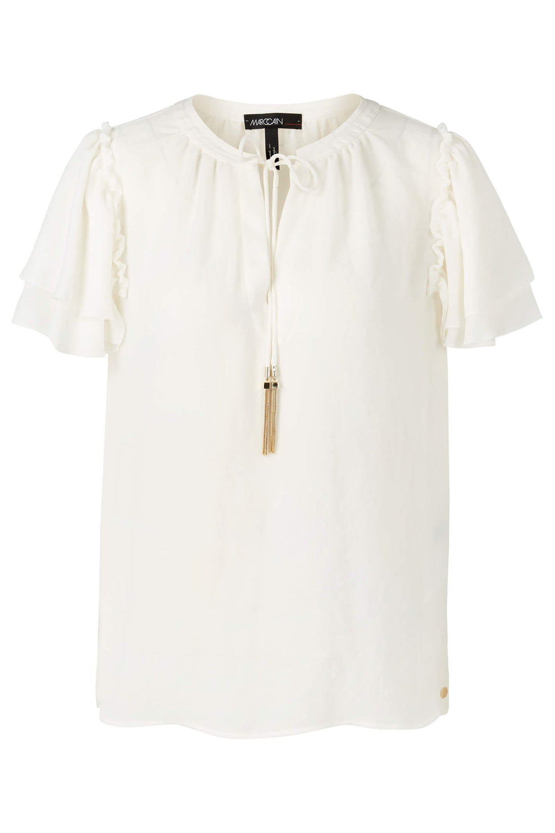 Marc Cain Collection UC 55.19 W30 Ivory Top - Olivia Grace Fashion