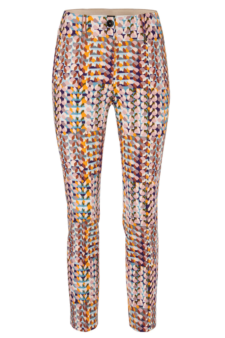 Marc Cain Collection UC 81.11 J32 Royal Purple New 60s Mood Trousers - Olivia Grace Fashion