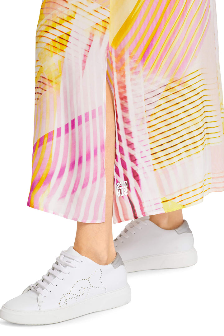 Marc Cain Sports US 21.32 W02 Yellow Light Limeade Happy Times Dress - Olivia Grace Fashion