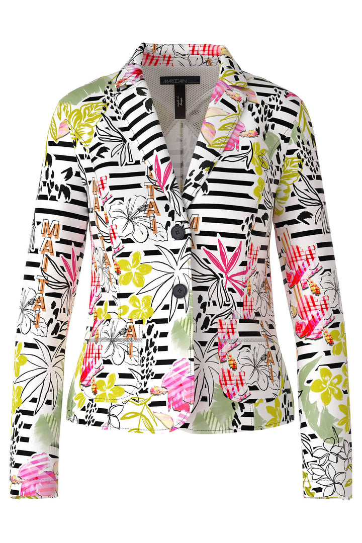 Marc Cain Sports US 34.08 J28 Green Light Limeade Happy Times Jacket - Olivia Grace Fashion