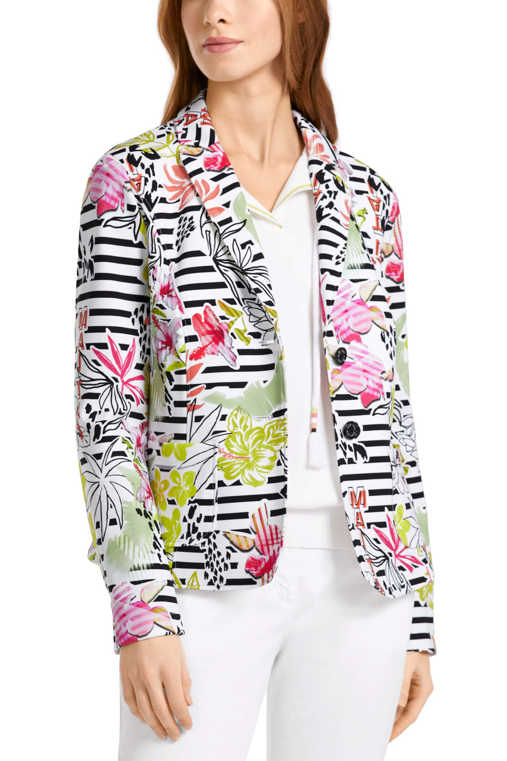 Marc Cain Sports US 34.08 J28 Green Light Limeade Happy Times Jacket - Olivia Grace Fashion
