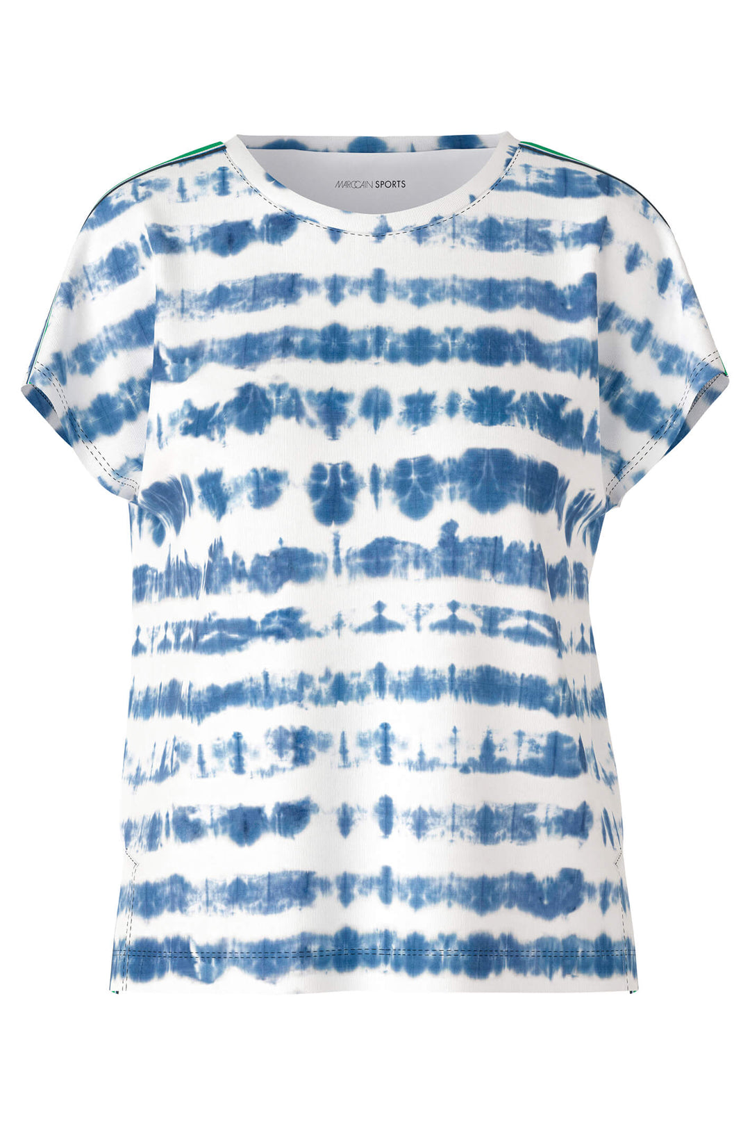 Marc Cain Sports US 48.50 J26 Midnight Blue Aquanauts Top - Olivia Grace Fashion