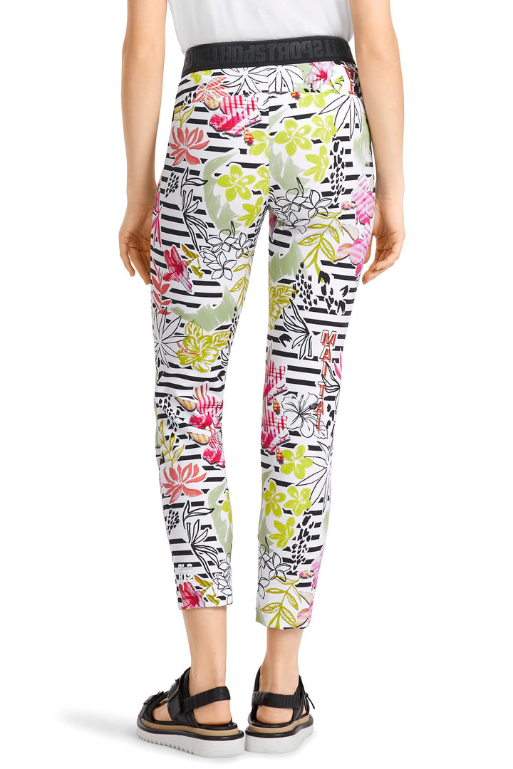 Marc Cain Sports US 81.27 J28 Green Light Limeade Happy Times Pull-On Trousers - Olivia Grace Fashion