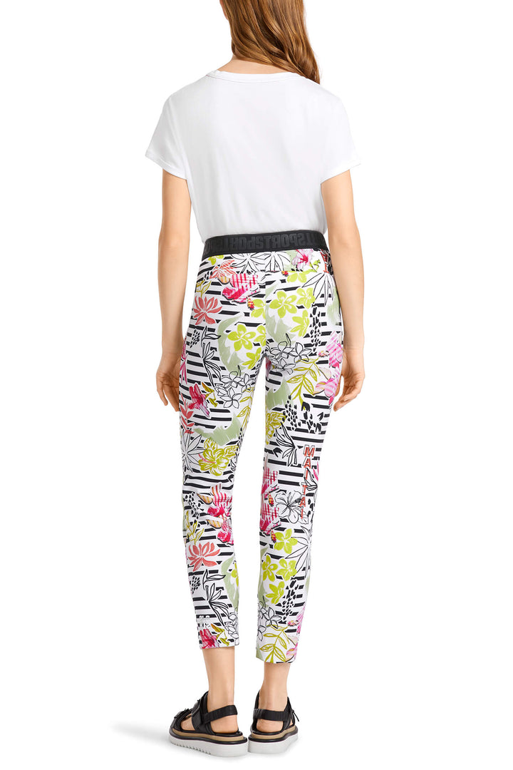 Marc Cain Sports US 81.27 J28 Green Light Limeade Happy Times Pull-On Trousers - Olivia Grace Fashion