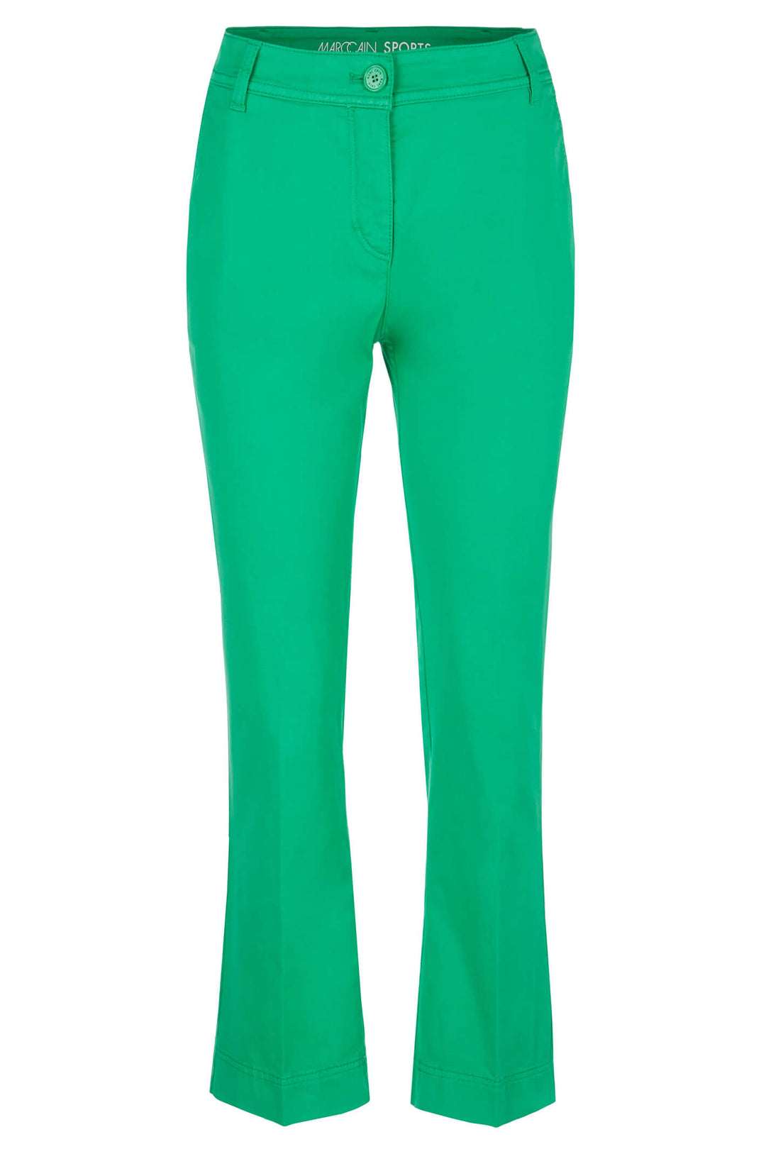 Marc Cain Sports US 81.43 W62 552 Bright Basil Leaf Green Trousers - Olivia Grace Fashion