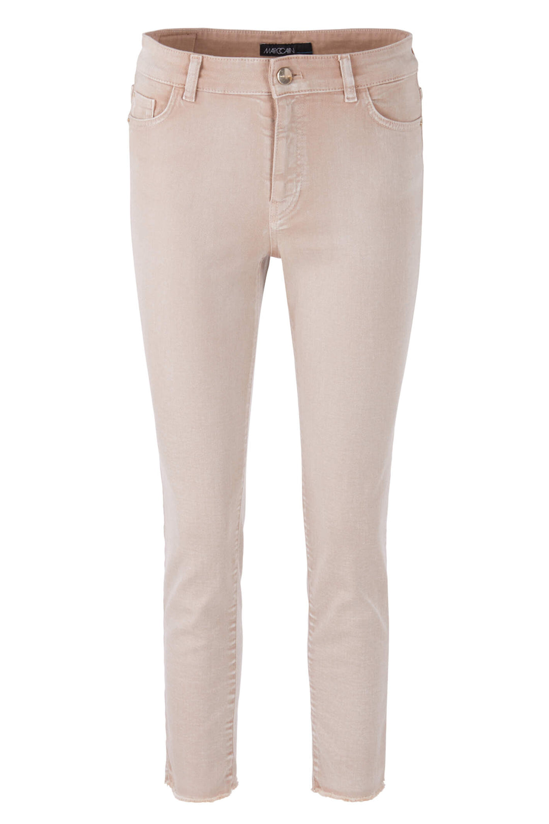 Marc Cain TA 82.11 D67 Warm Taupe Denim Jeans - Olivia Grace Fashion