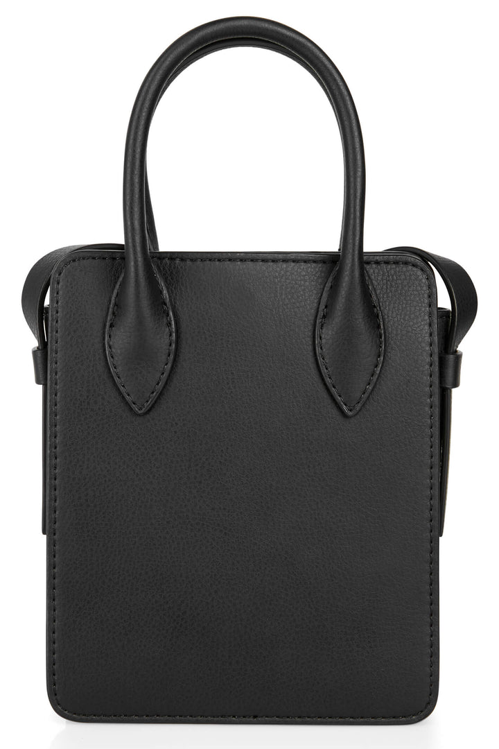 Marc Cain TB TM.03 L01 900 Black Leather Bag - Olivia Grace Fashion