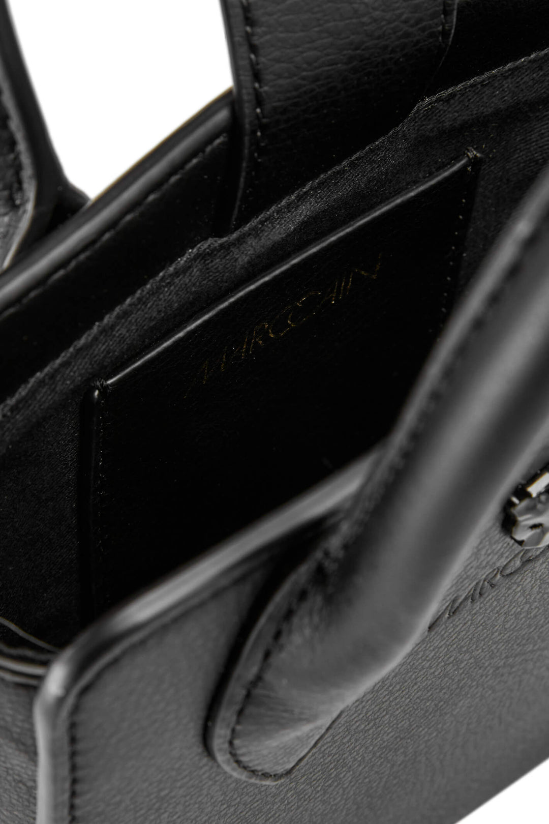 Marc Cain TB TM.03 L01 900 Black Leather Bag - Olivia Grace Fashion