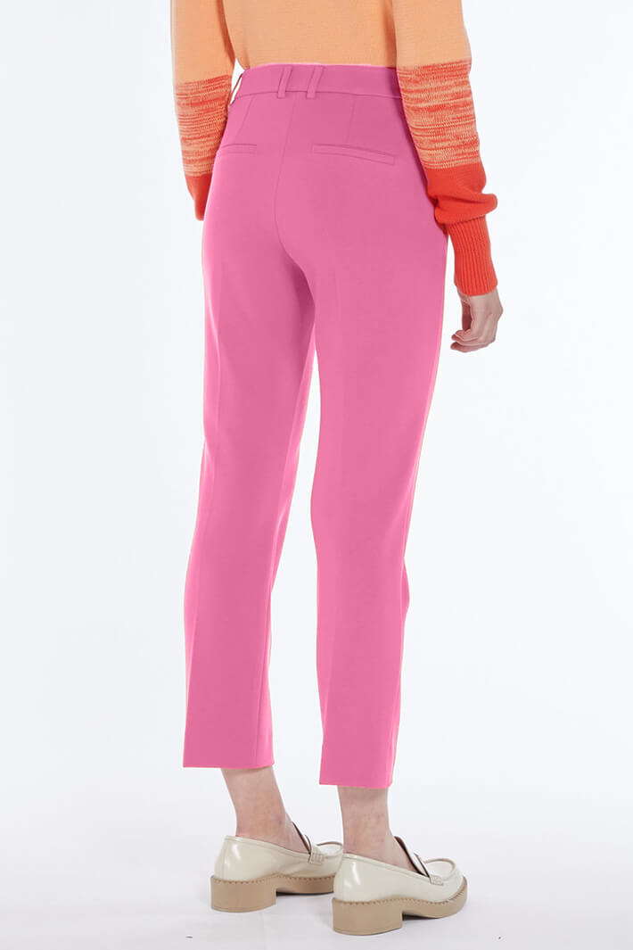 Marella Altea 2337810134200 Rosa Shocking Pink Jersey Trousers