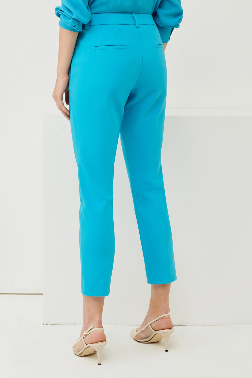 Marella Anversa 2331310431200 Turquoise Trousers - Olivia Grace Fashion