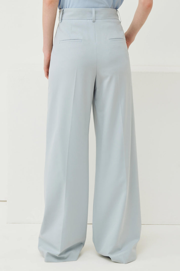 Marella Caladio 2331312031200 Light Blue Trousers - Olivia Grace Fashion