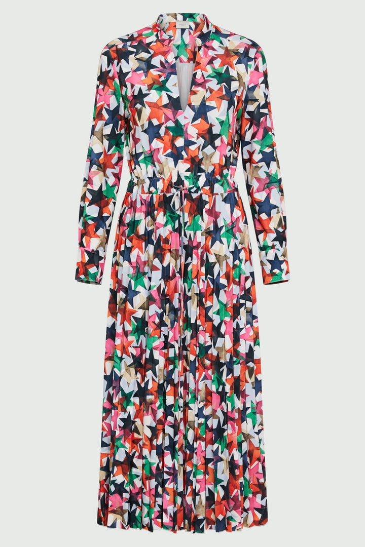 Marella Callas 2336210134200 Fuchsia Pink Print Jersey Dress - Olivia Grace Fashion