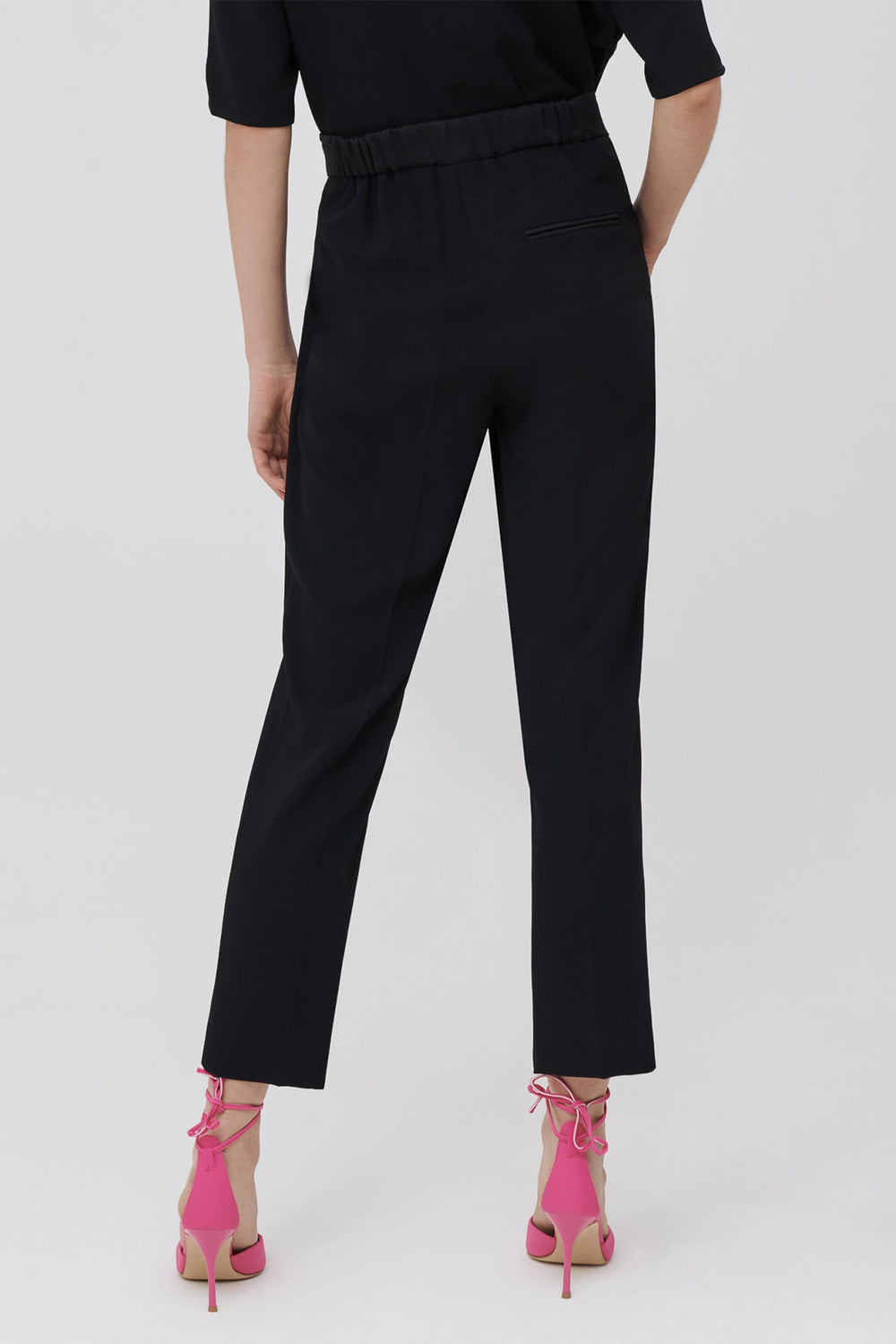 Marella Izabel 31360623200 Black Trousers - Olivia Grace Fashion