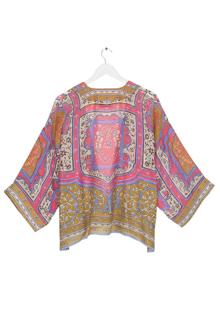 One Hundred Stars Kimono Indian Summer Pink - Olivia Grace Fashion