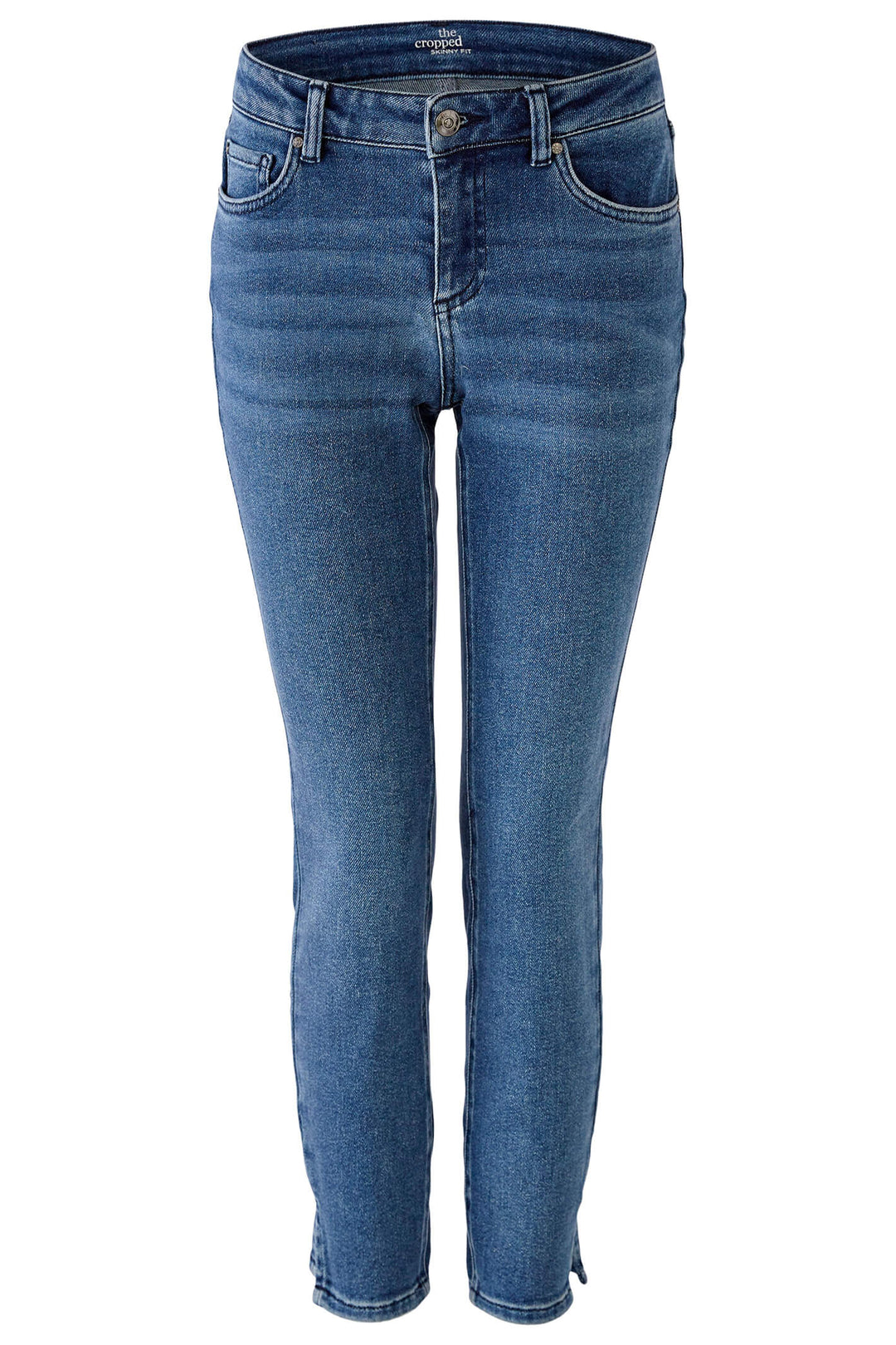 Oui 76130 Dark Blue Denim Jeans - Olivia Grace Fashion