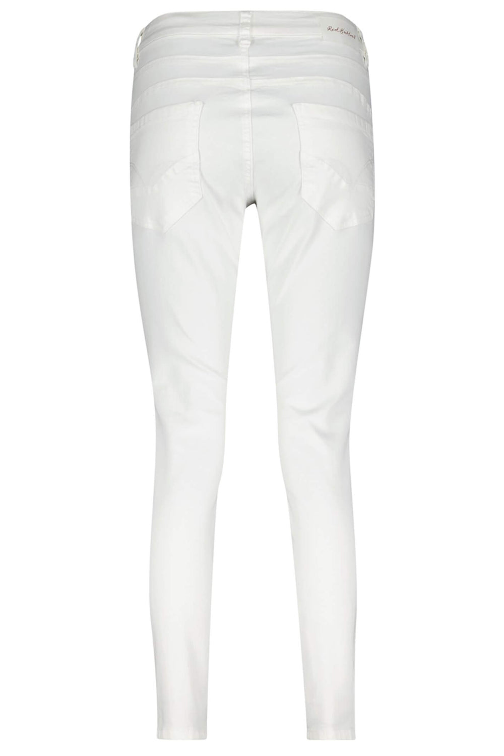 Red button SRB2987 Sissy Off White Embroidered Jeans - Olivia Grace Fashion