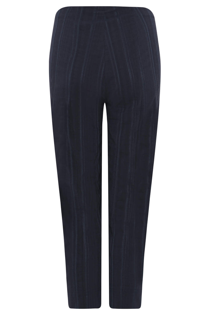 Robell Marie 07 Navy 69 Crop Trouser 55cm 51576-54554 - Olivia Grace Fashion